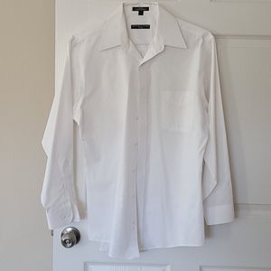 Mens white dress shirt
